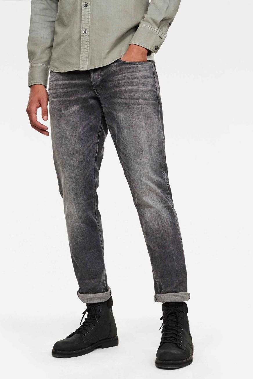 Jeans Tapered Grijs