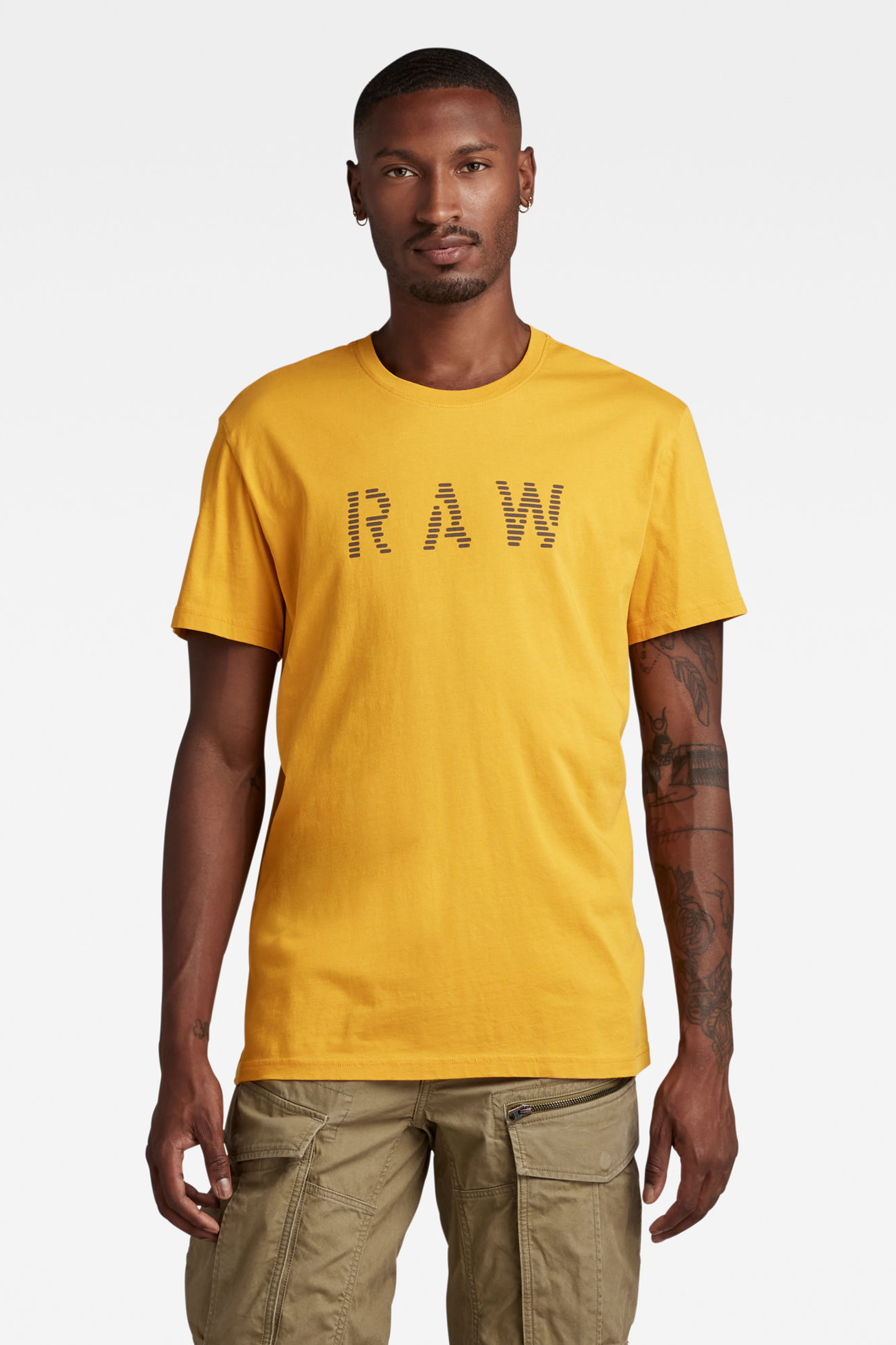 T-Shirt Geel 1213 dull yellow 061 The Fashion Store en Ziffiks®